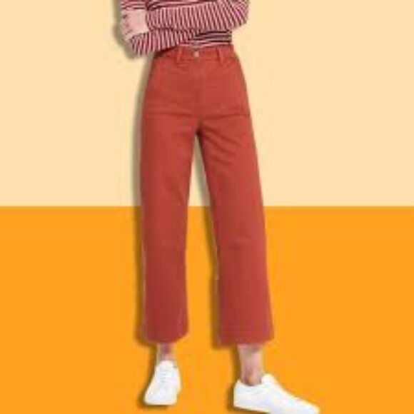 Everlane Wide Leg Crop - Picture 1 of 4